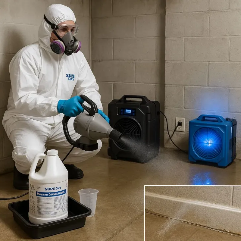 Sanitization and Odor Removal process in Saint Elmo, IL