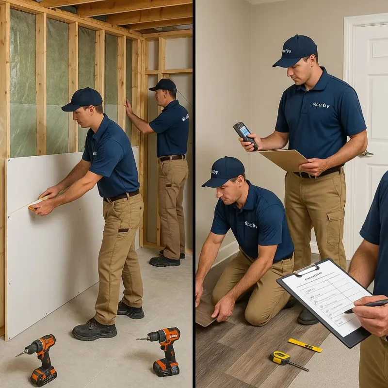 Repairs and Reconstruction process in Saint Elmo, IL